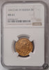 Rosja, Mikołaj I, 5 Rubli, 1841 r. СПБ АЧ NGC MS 61
