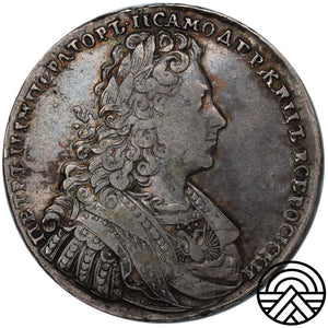 Rosja, Piotr II, Rubel, 1728 r.