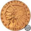 USA, 2.5 Dolara, 1929 r. "Indianin" Filadelfia