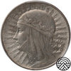 Polska, 5 Złotych, 1933 r. Polonia PCGS AU 58