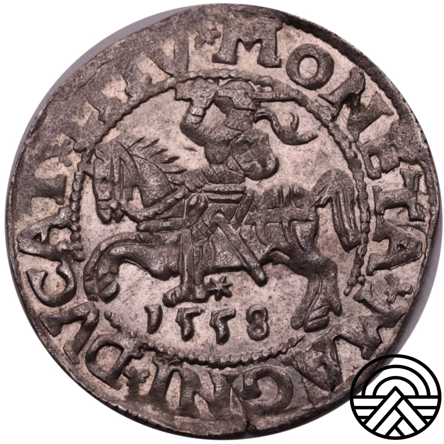 Litwa, Półgrosze, Zygmunt II August 1558 r. Wilno Piękny!