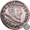 Polska, 3 Groszy, Zygmunt III Waza 1589 r. Wilno R3!