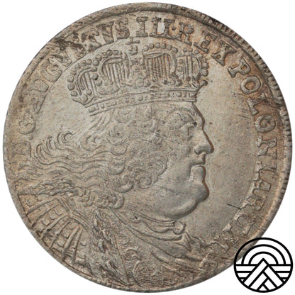 Polska, August III, Ort, 1753 r.