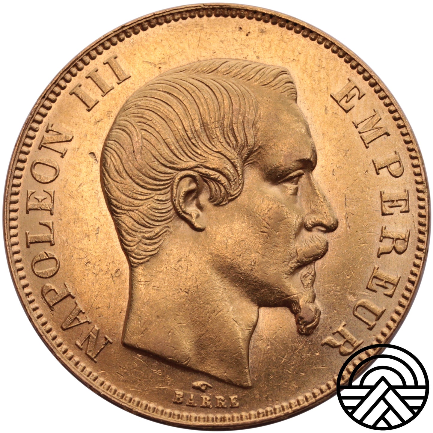 Francja, Napoleon III, 50 Franków 1857 r. Paryż
