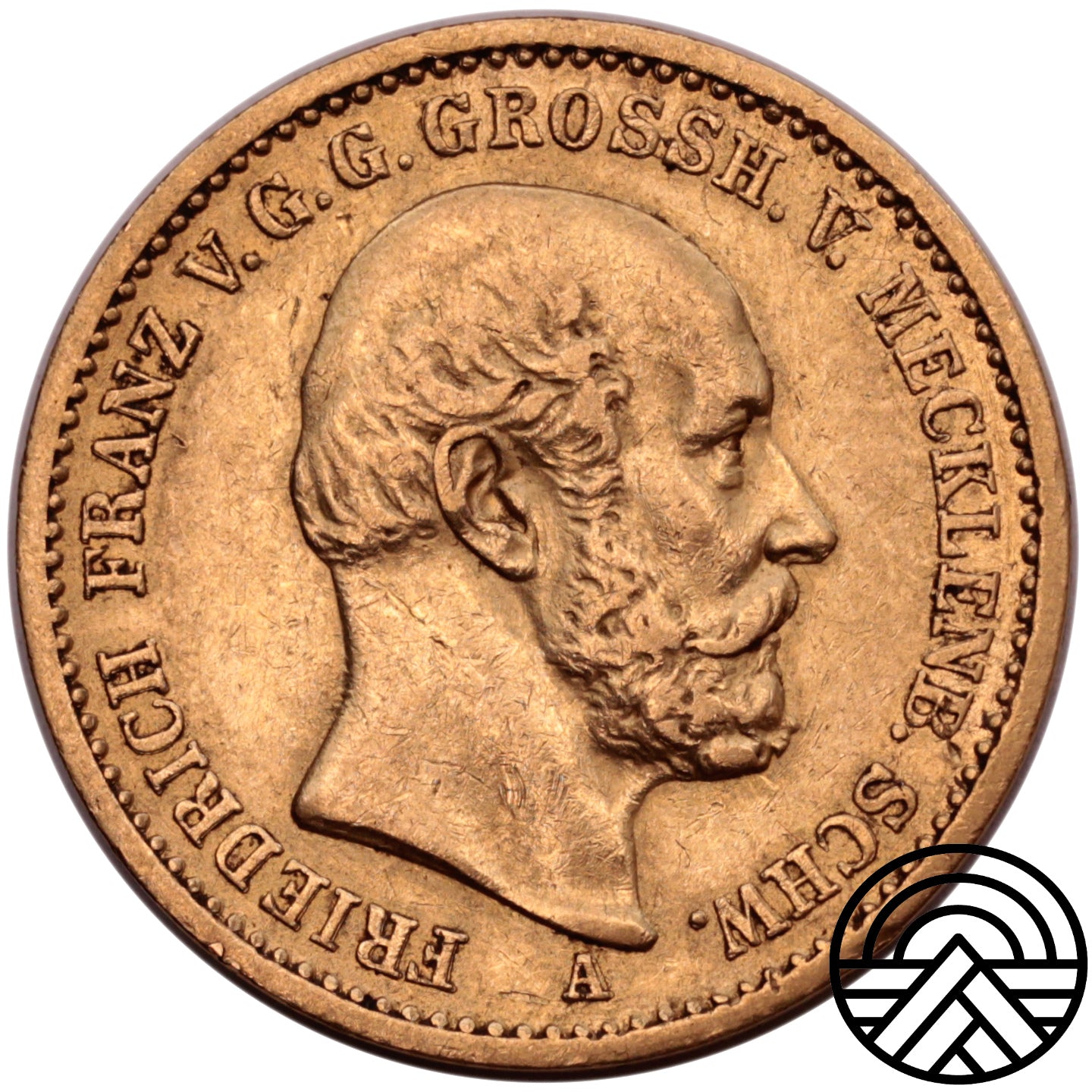 Niemcy, Mecklenburg-Schwerin, 20 Marek, 1872 r.