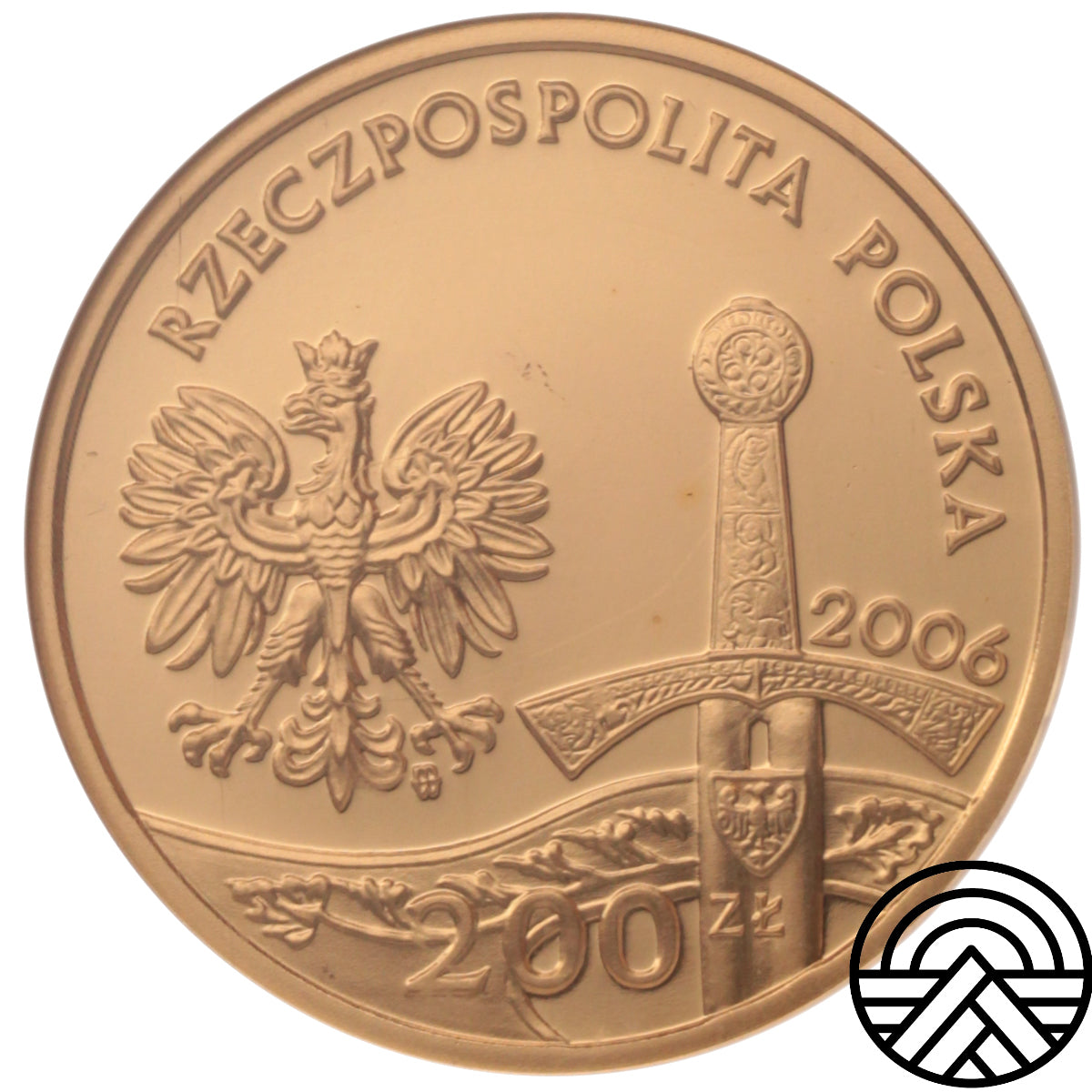 Polska, 200 Złotych, 2006 r. Piastowski PCG-PR 70