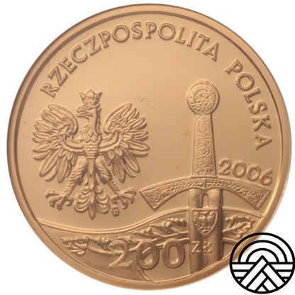 Polska, 200 Złotych, 2006 r. Piastowski PCG-PR 70