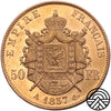 Francja, Napoleon III, 50 Franków 1857 r. Paryż