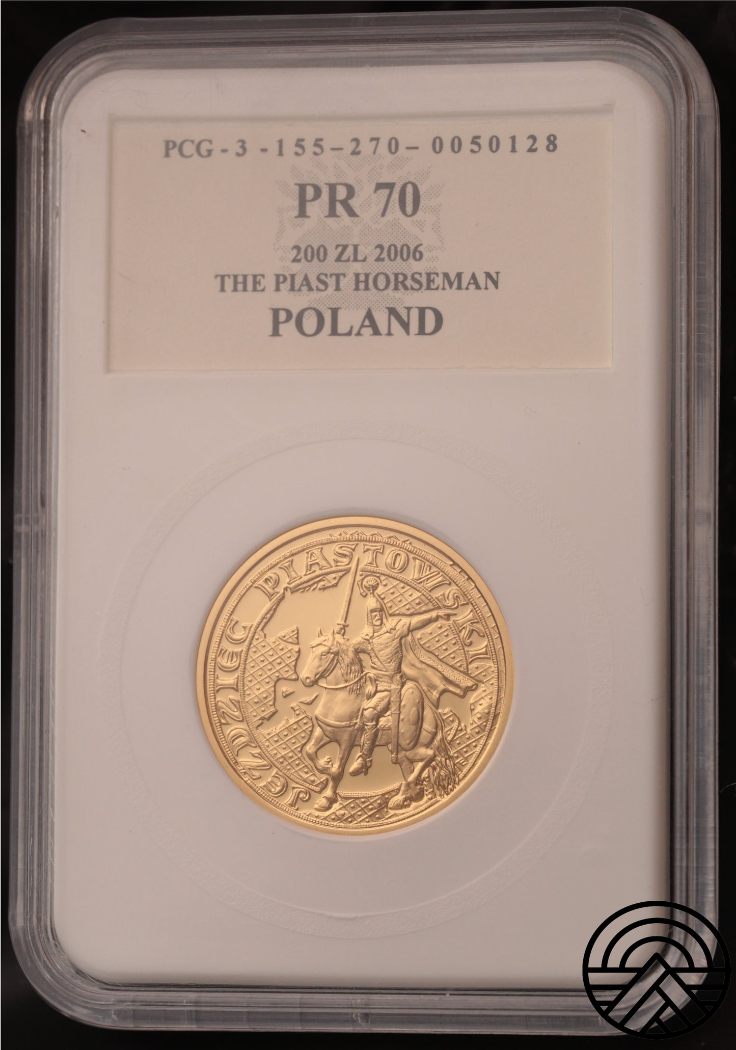 Polska, 200 Złotych, 2006 r. Piastowski PCG-PR 70