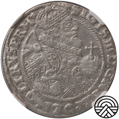 Polska, Zygmunt III Waza, Ort, 1622 r. NGC AU 58