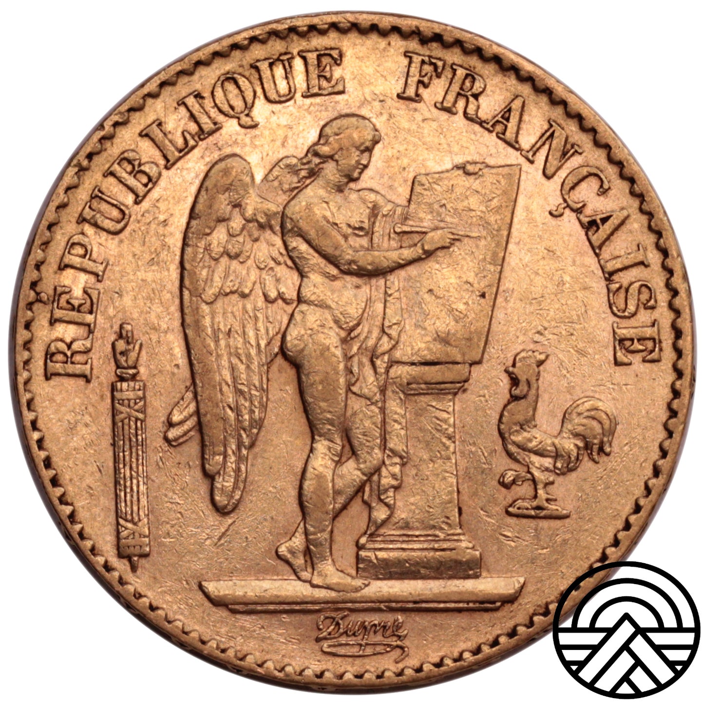 Francja, 20 Franków 1895 r. "Anioł"