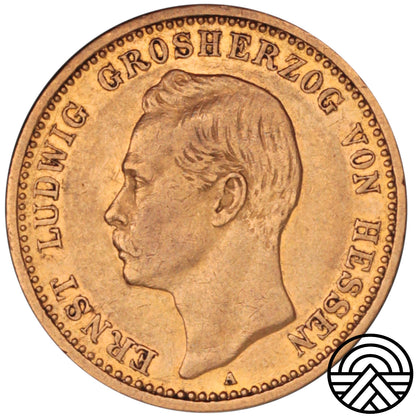 Niemcy, Hesja, 10 Marek 1896 r. Rzadka!