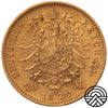 Niemcy, Wirtembergia, 20 Marek 1872 r.