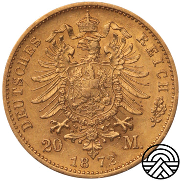 Niemcy, Wirtembergia, 20 Marek 1872 r.