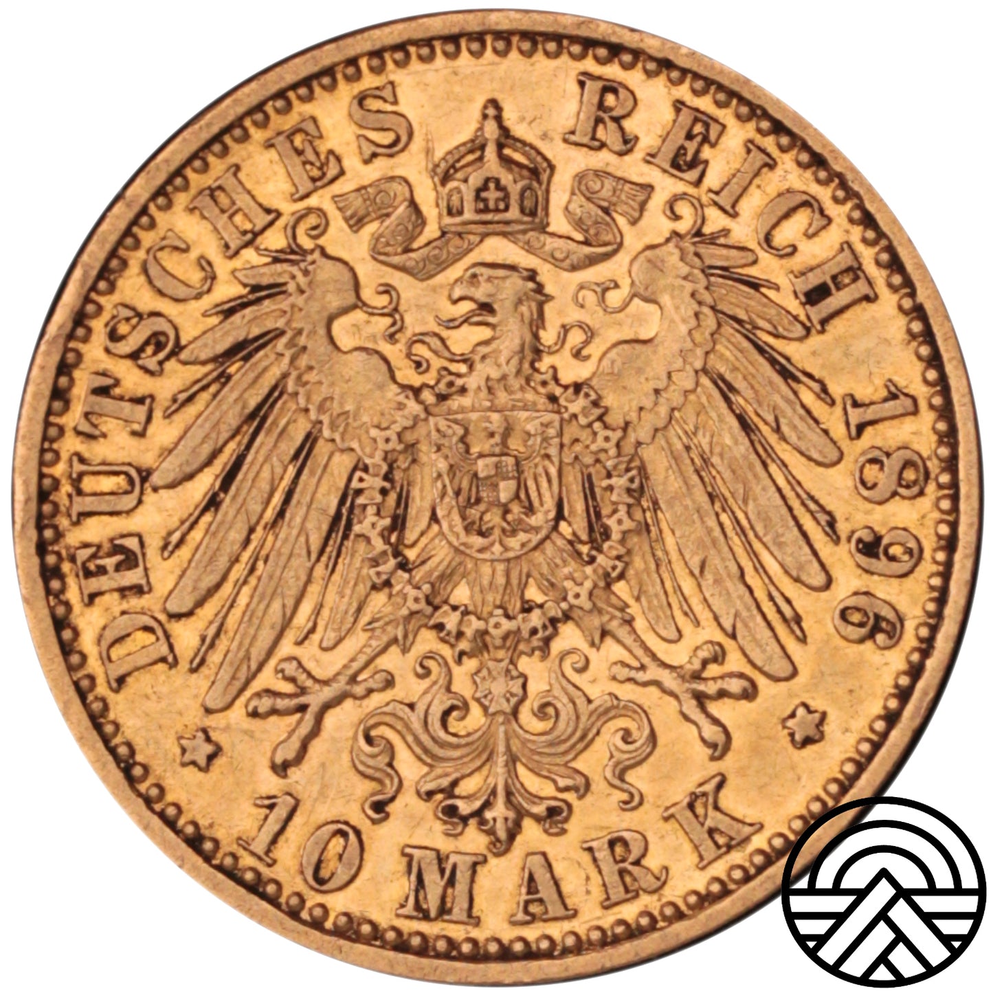 Niemcy, Hesja, 10 Marek 1896 r. Rzadka!
