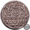 Polska, 3 Groszy, Zygmunt III Waza 1593 r. Wilno