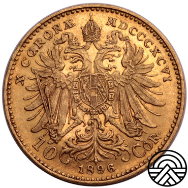 Austria, 10 Koron 1896 r.