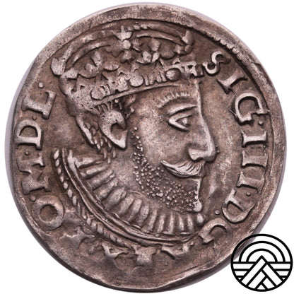 Polska, 3 Groszy, Zygmunt III Waza 1589 r. Poznań