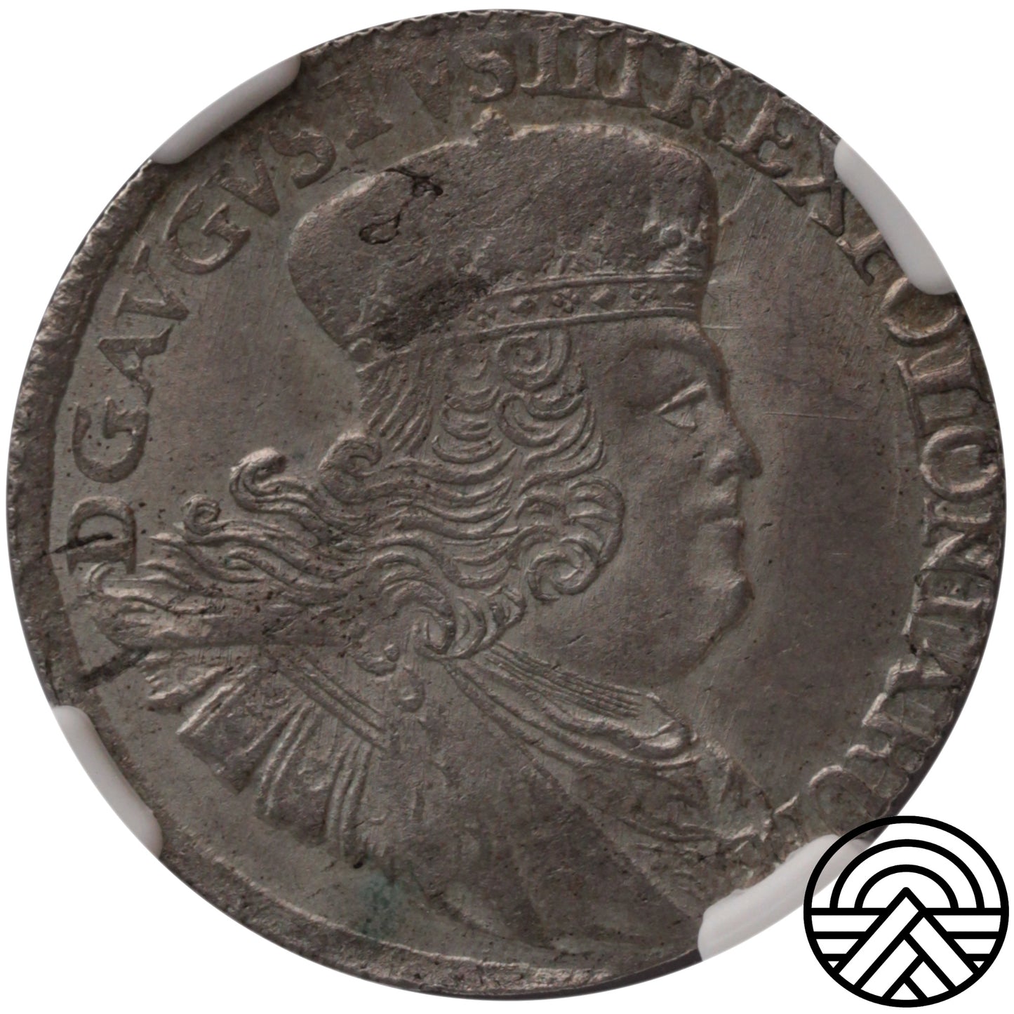 Polska, August III Sas, 8 Groszy, 1753 r. NGC MS 62