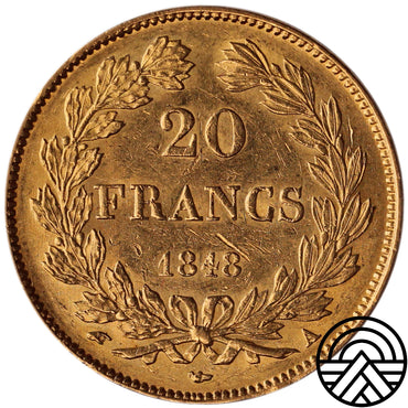 Francja, 20 Franków Louis Philippe 1848 r. PARYŻ