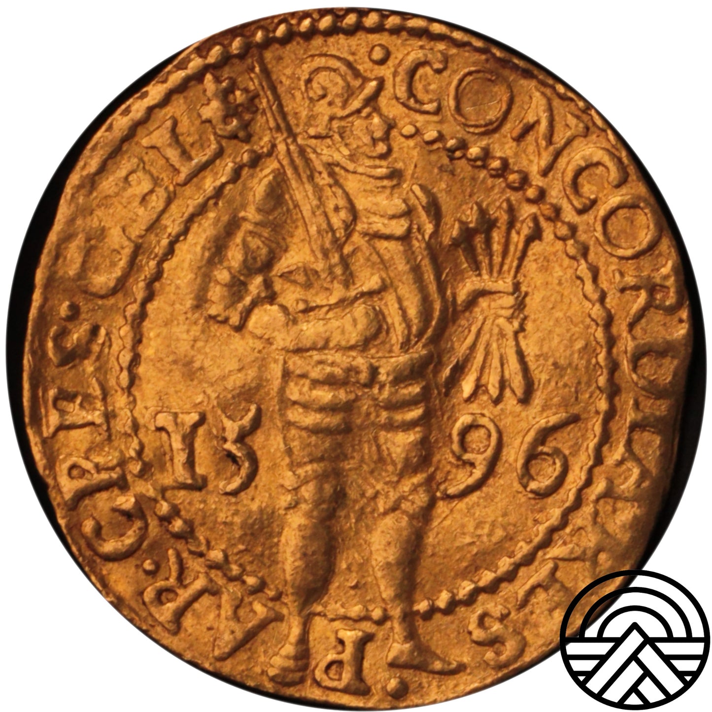 Niderlandy, Dukat, 1596 r. Gelderland Rzadszy!