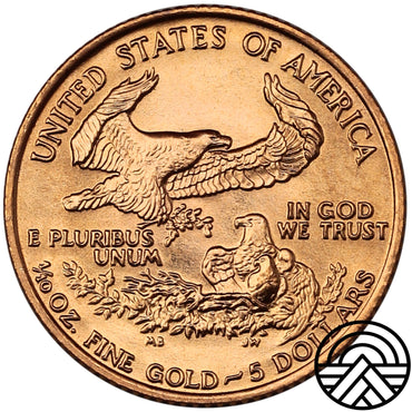 USA, 5 Dolarów, 1986 r. 1/10 Oz Au 999