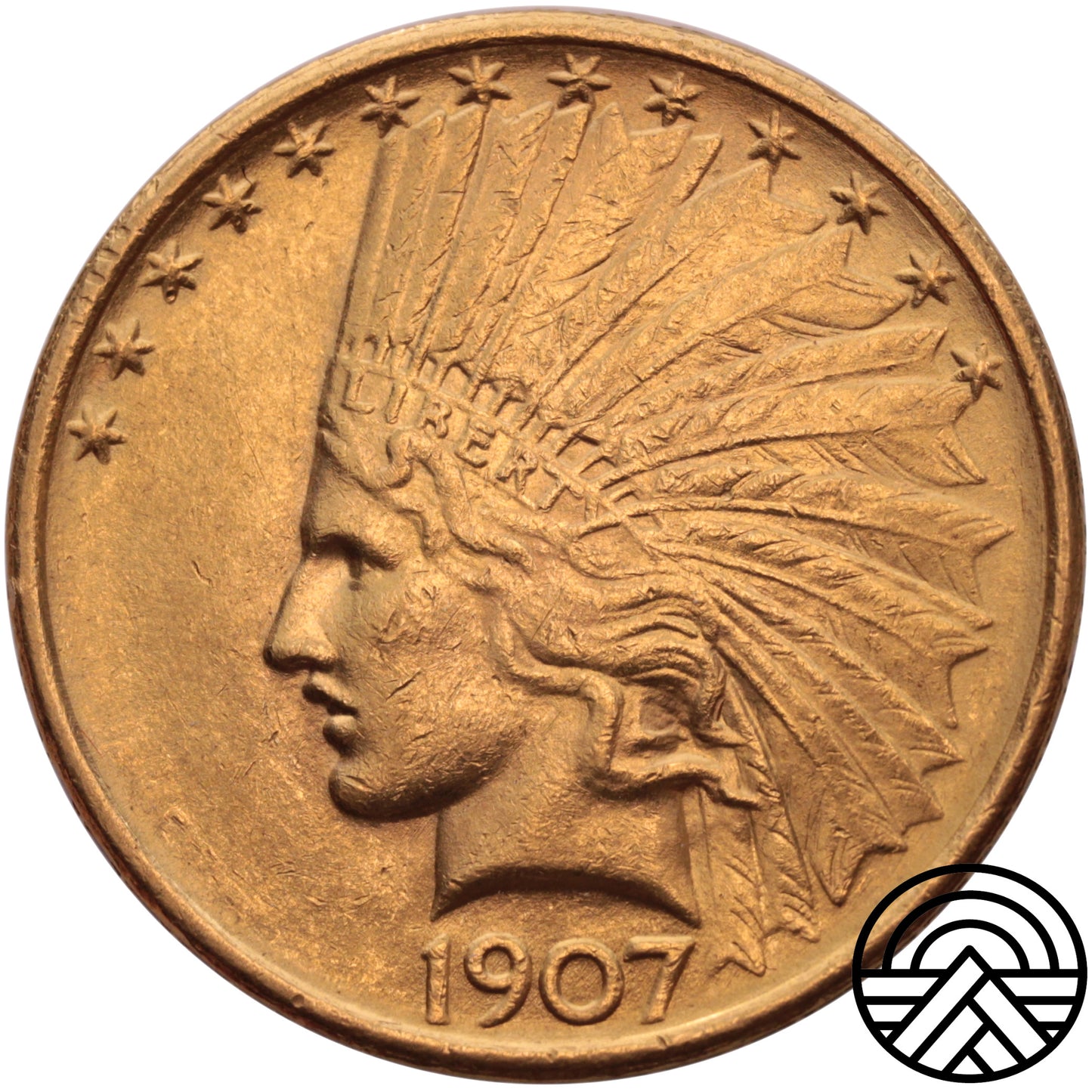 USA, 10 Dolarów 1907 r. "Indianin"
