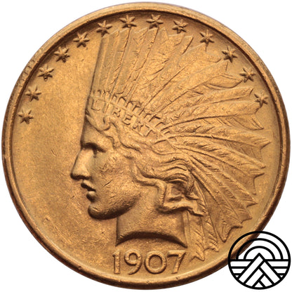 USA, 10 Dolarów 1907 r. "Indianin"