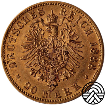 Niemcy, Prusy, 20 Marek 1888 r.