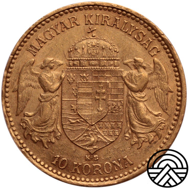 Węgry, 10 Koron 1900 r.