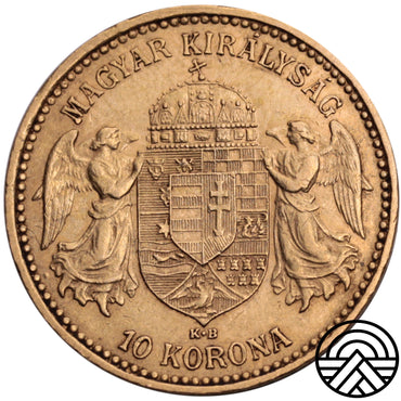 Węgry, 10 Koron 1901 r.