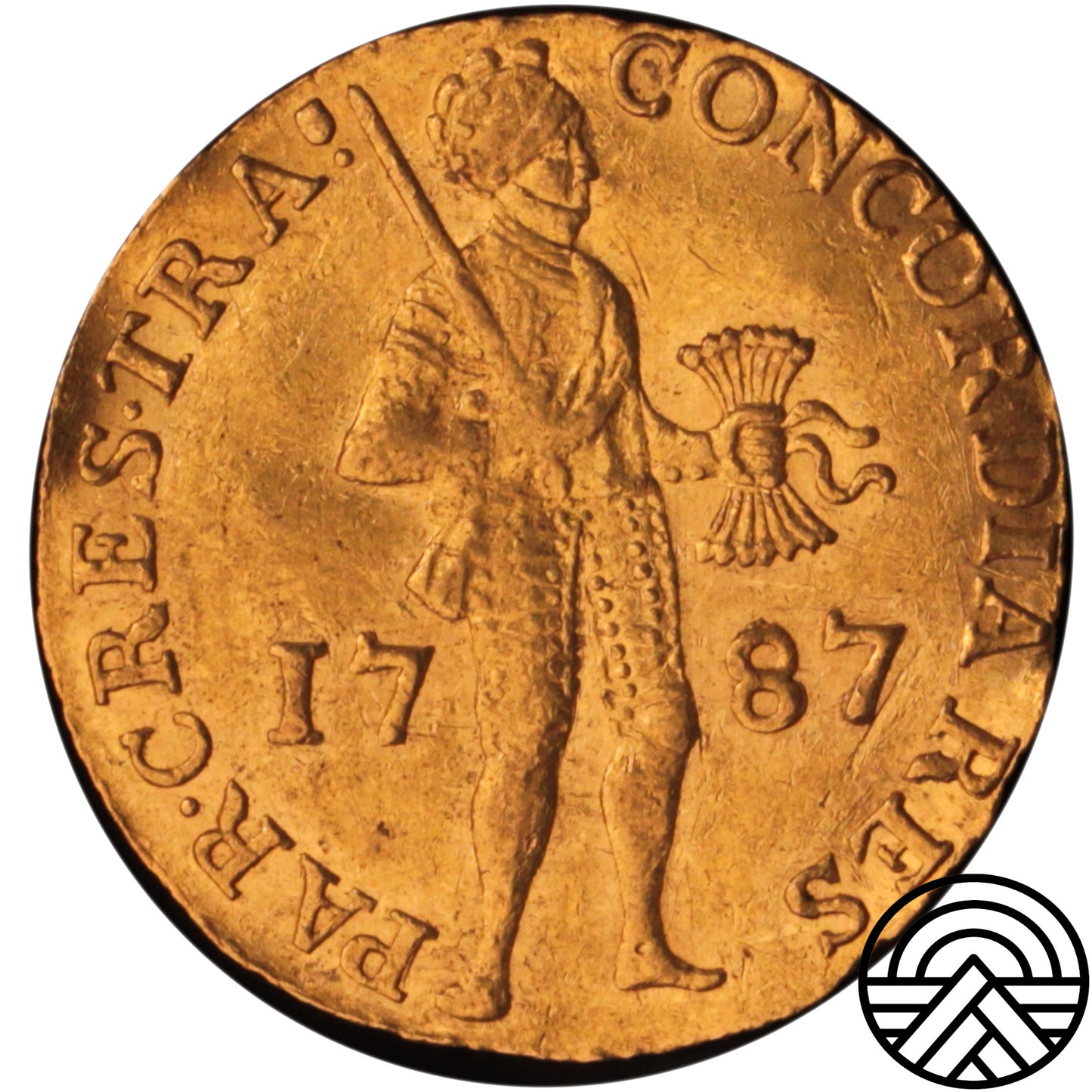 Niderlandy, Dukat, 1787 r. Utrecht, Bardzo Rzadki!