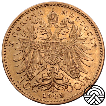 Austria, 10 Koron 1909 r.
