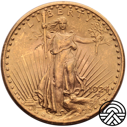 USA, 20 Dolarów 1924 r. "Saint Gaudens"