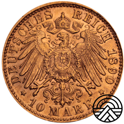 Niemcy, Bawaria, 10 Marek 1890 r.