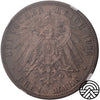 Niemcy, Bawaria, 3 Marki, 1911 r. NGC MS 62
