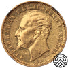 Bulgaria, 20 Lewa, 1894 r. NGC AU 55