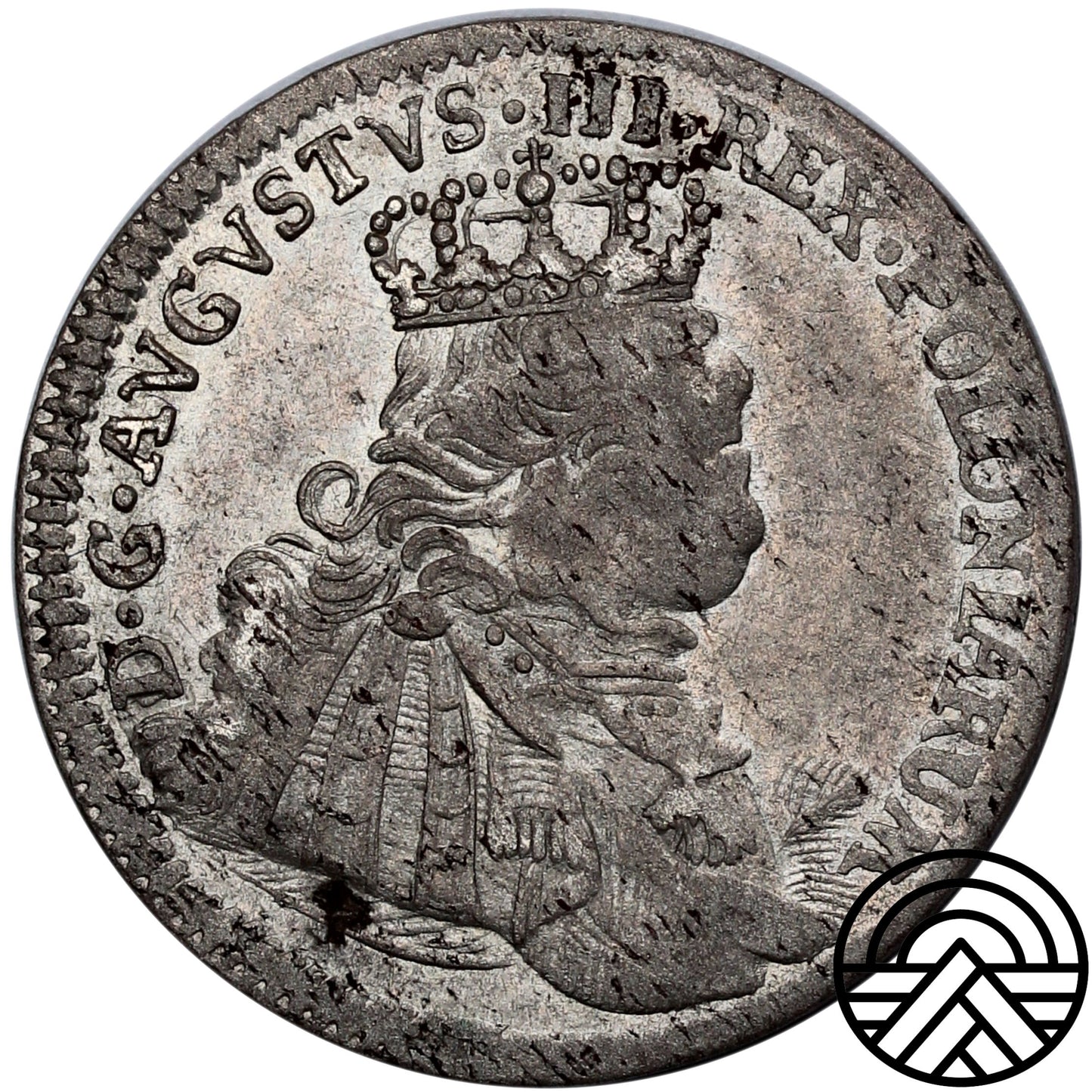 Polska, August III Sas, Szóstak, 1754 r.