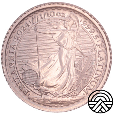 Wielka Brytania, 10 Funtów 1/10 Oz PT 2024 r.