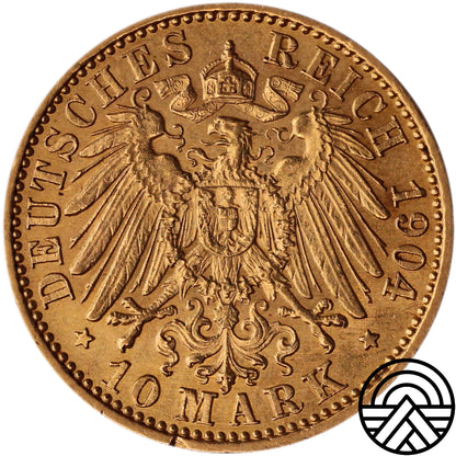Niemcy, Lubek, 10 Marek 1904 r. Rzadsza!